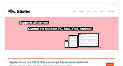 Desktop Screenshot of 5starbot.com